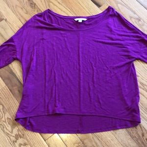 American Eagle ladies/girls purple shirt size M